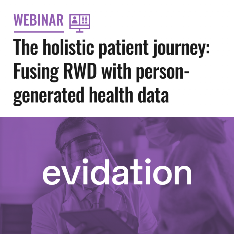 The holistic patient journey Fusing RWD with person-generated health data