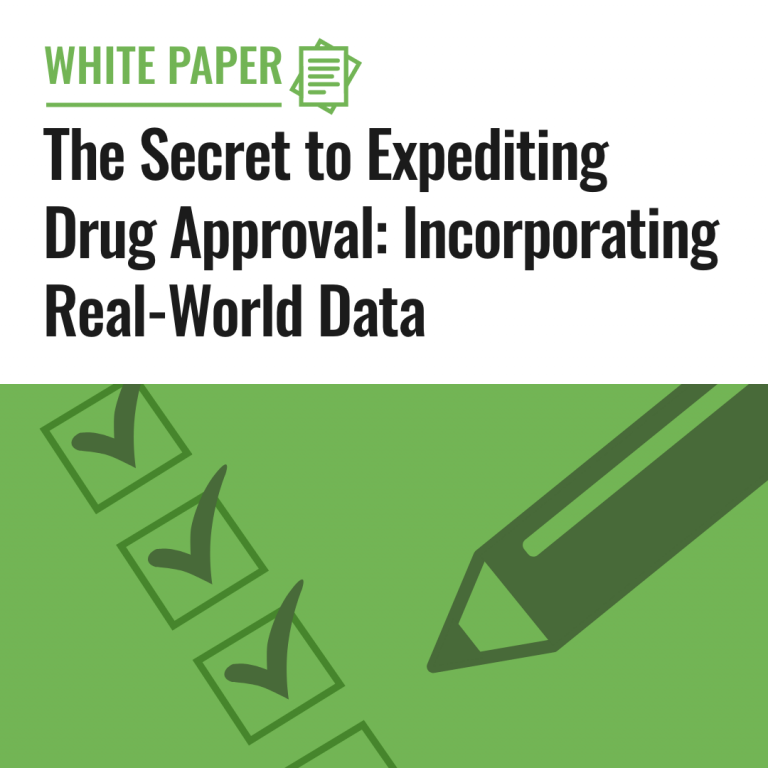 The Secret to Expediting Drug Approval: Incorporating Real-World Data